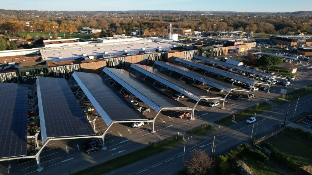 Fonctionnement ombrières photovoltaïque Developp'Sun