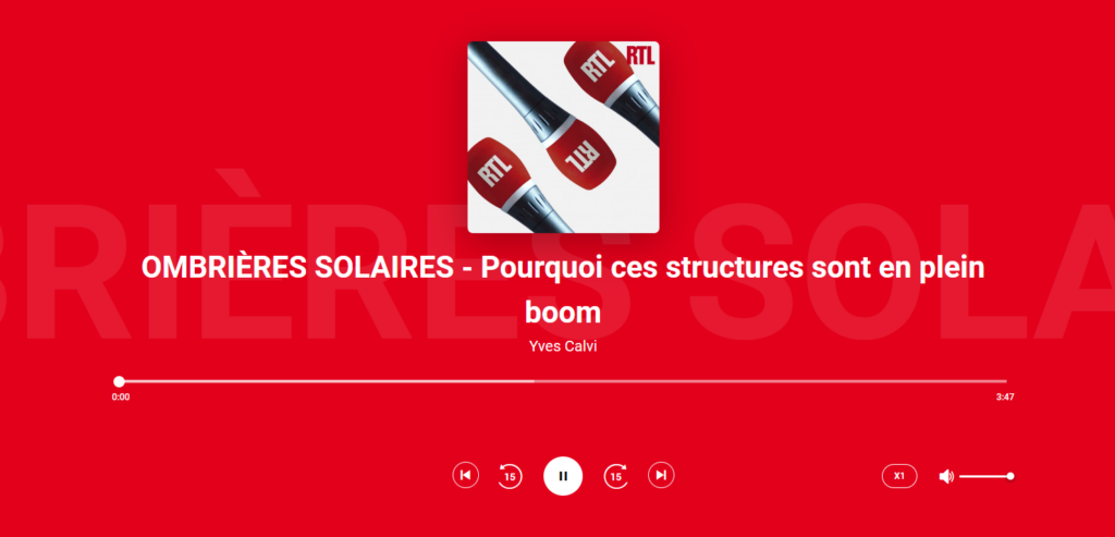 Yves Calvi et les ombrières solaires