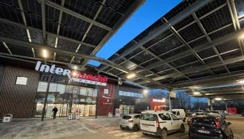 Ombrières solaires Dun-le-Palestel par Developp'Sun